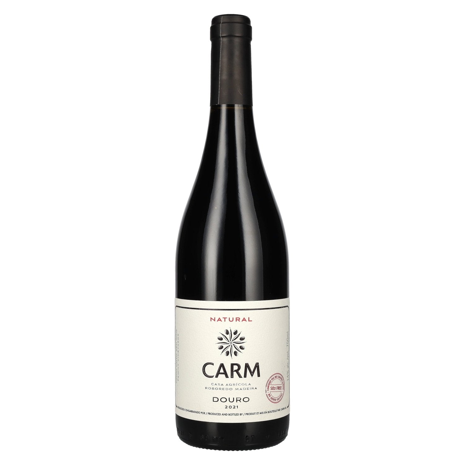 CARM Natural Touriga Nacional Biológico Red DOP Douro 2021 14% Vol. 0,75l