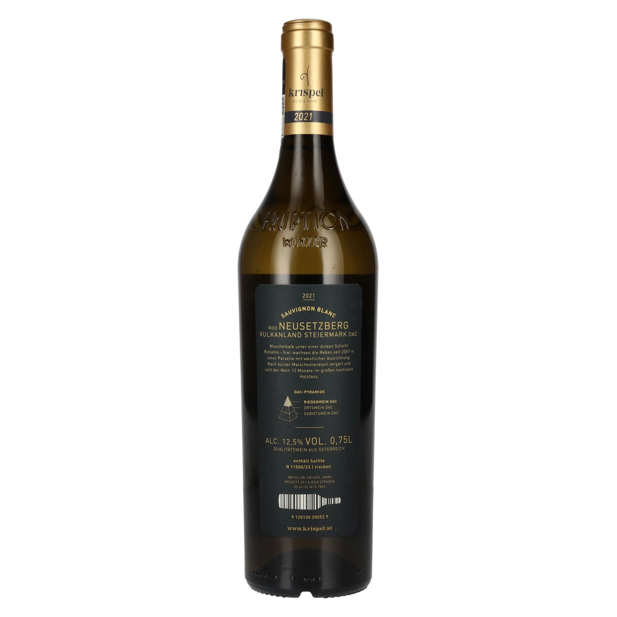 KRISPEL Sauvignon Blanc Ried Neusetzberg Vulkanland Steiermark DAC 2021 12,5% Vol. 0,75l