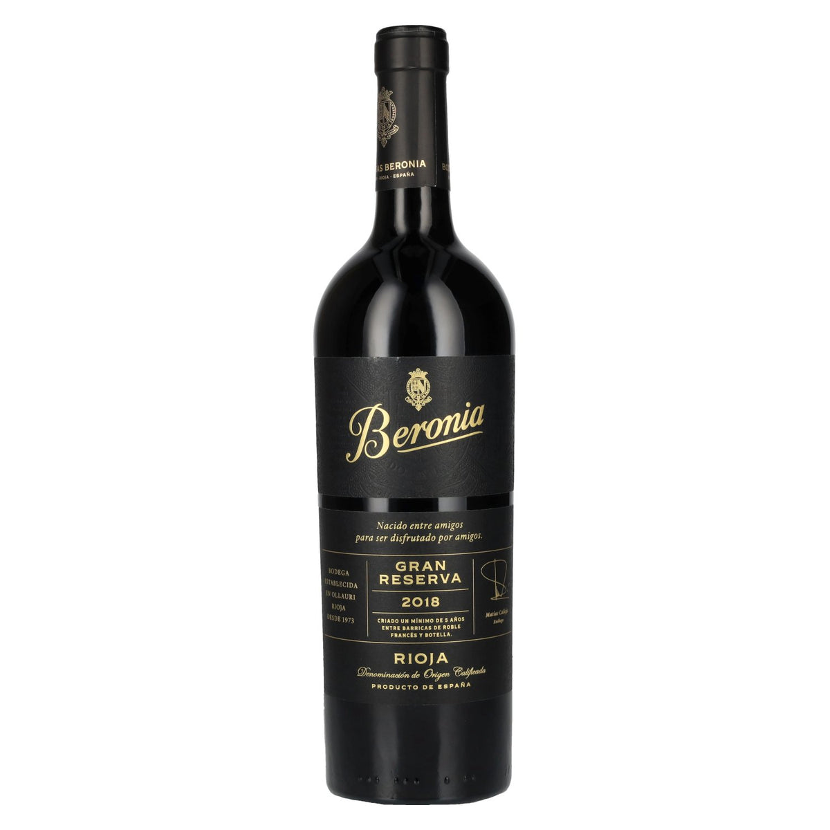 Beronia Gran Reserva Rioja DOC 2018 14% Vol. 0,75l
