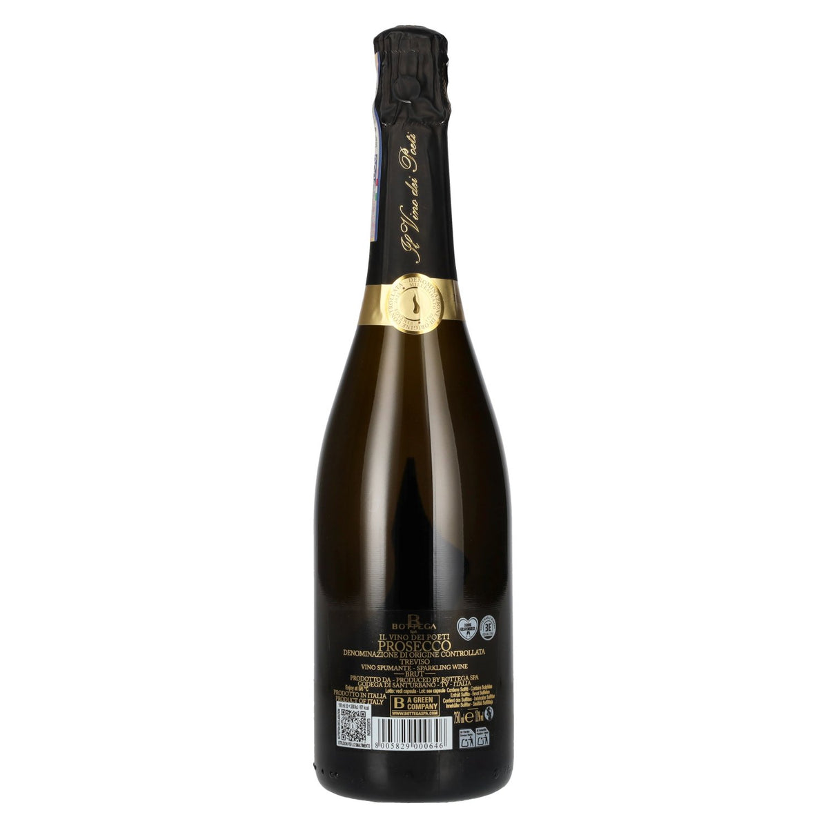 Bottega Il Vino dei Poeti Prosecco DOC Vintage Millesimato 2025 11% Vol. 0,75l