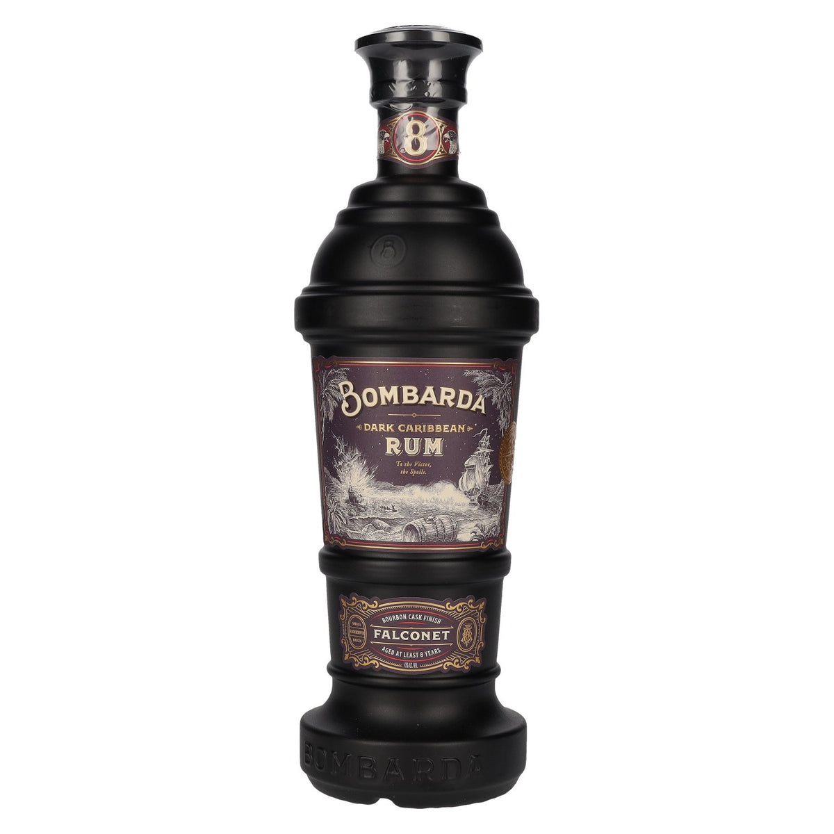 Bombarda FALCONET Dark Caribbean Rum 43% vol. 0,7l