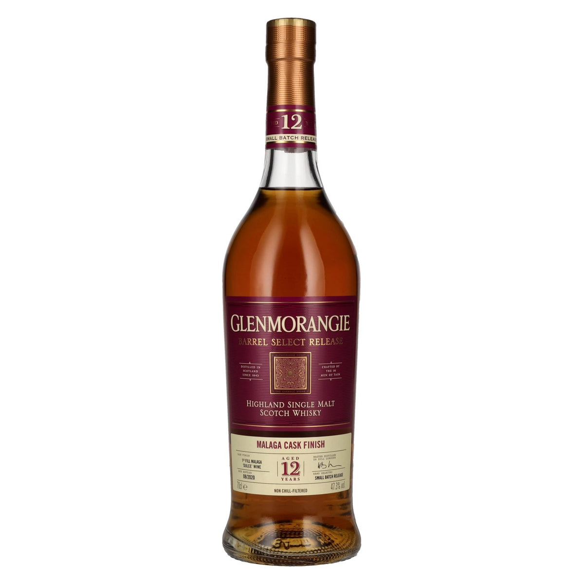 Glenmorangie BARREL SELECT RELEASE 12 Years Old MALAGA CASK FINISH 47,3% vol. 0,7 l