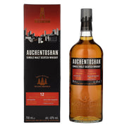 Auchentoshan 12 Years Old Single Malt Scotch Whisky 40% Vol. 0,7l en boîte cadeau