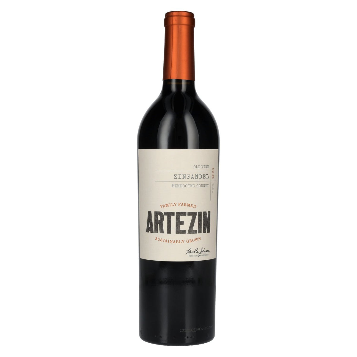 Artezin Zinfandel 2020 15.5% ABV 0.75 l