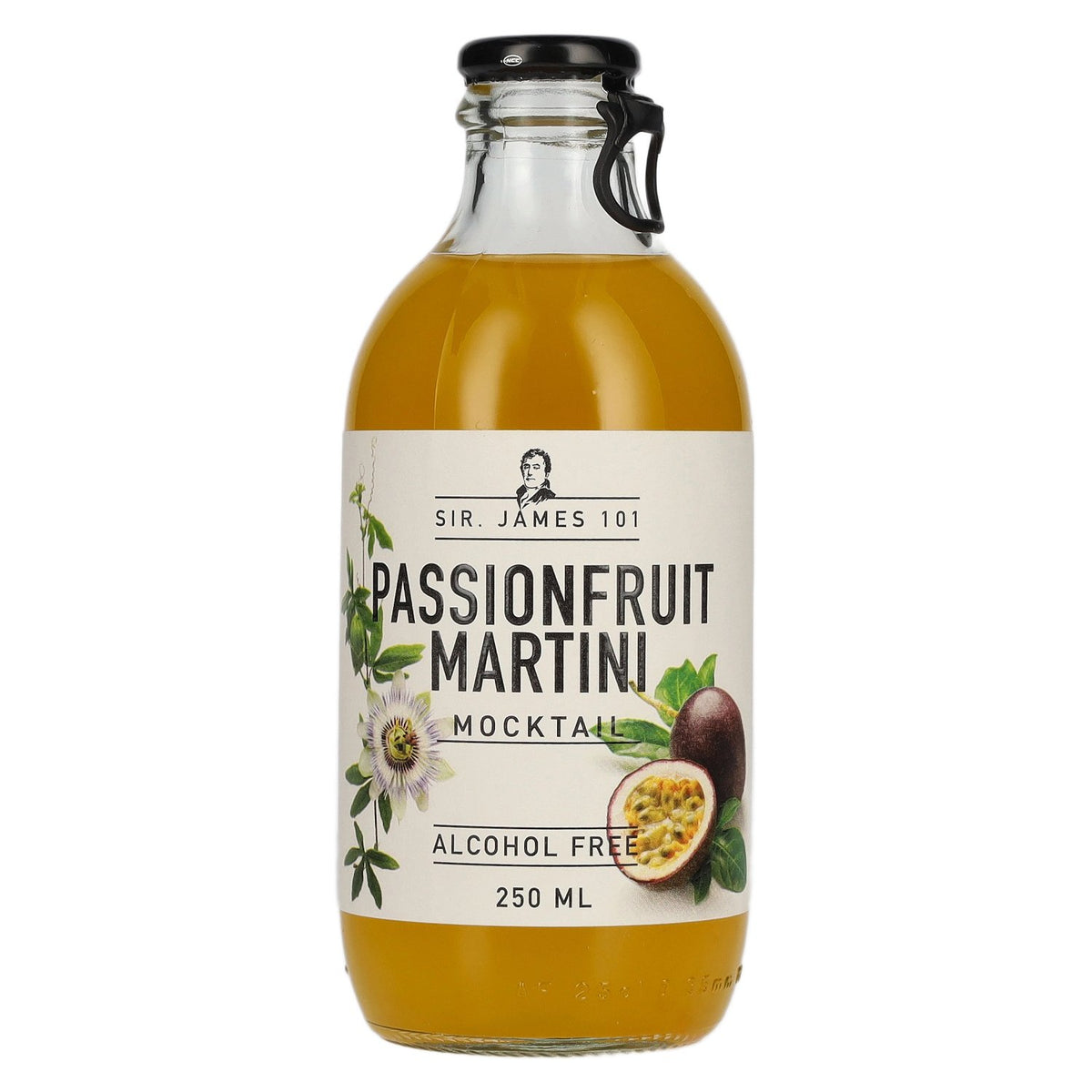 Sir. James 101 PASSIONFRUIT MARTINI Mocktail, alcoholvrij, 0,25 l