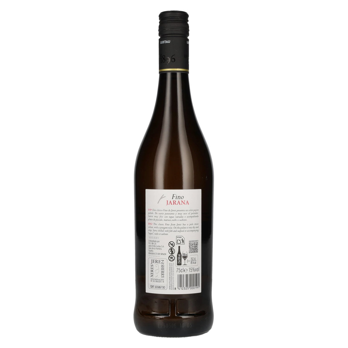 Lustau JARANA Fino 15% ABV 0.75 l