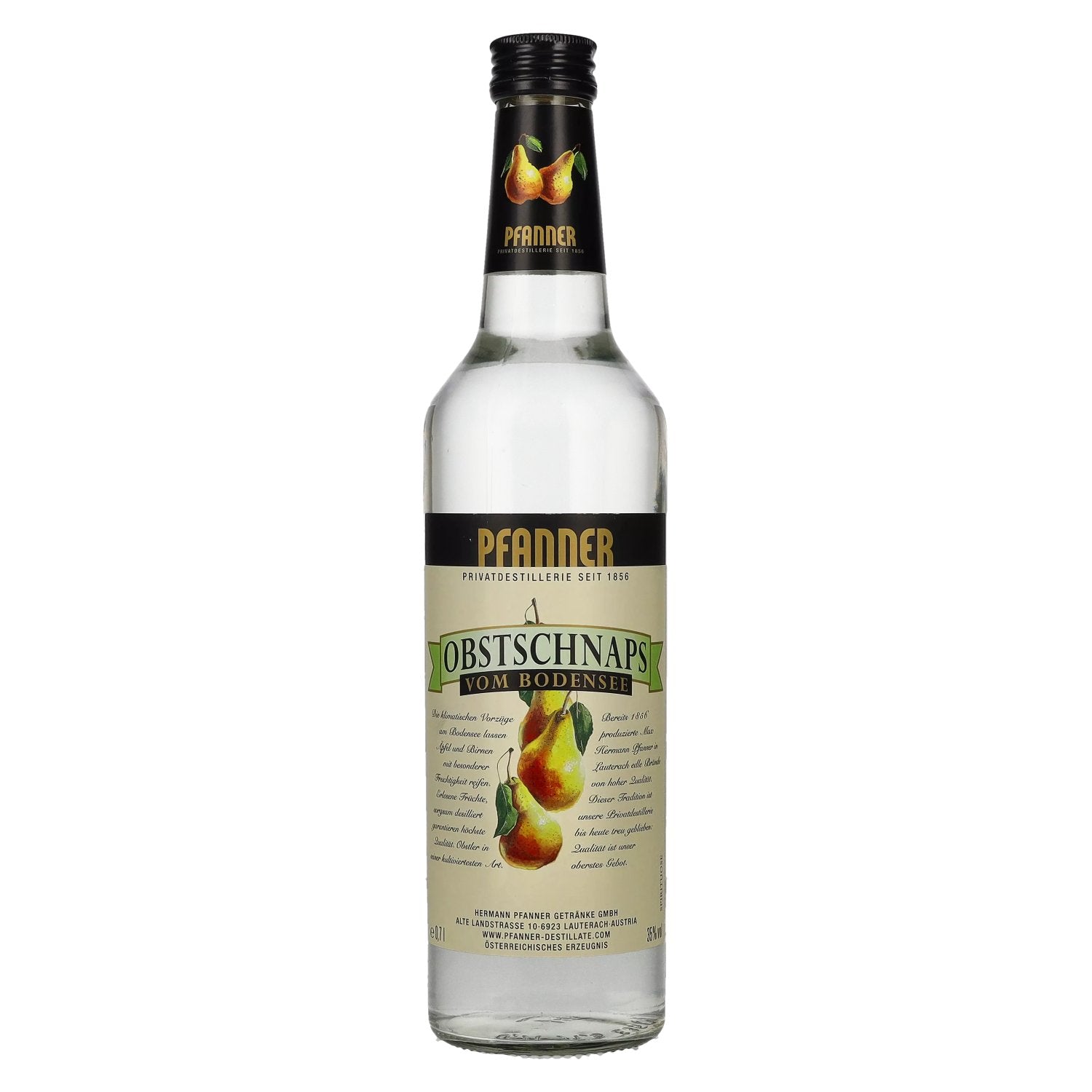 Pfanner fruit schnapps from Lake Constance 35% vol. 0.7l