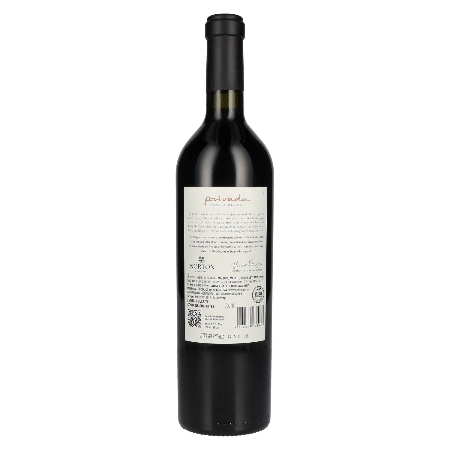Bodega Norton Privada Family Blend 2024 14,5% Vol. 0,75l