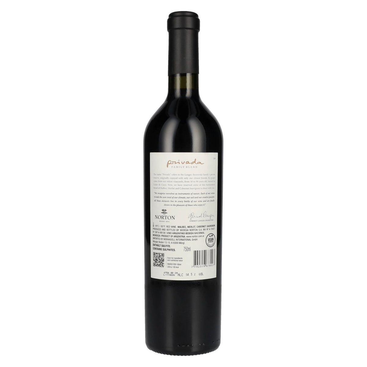 Bodega Norton Privada Family Blend 2024 14.5% ABV 0.75l