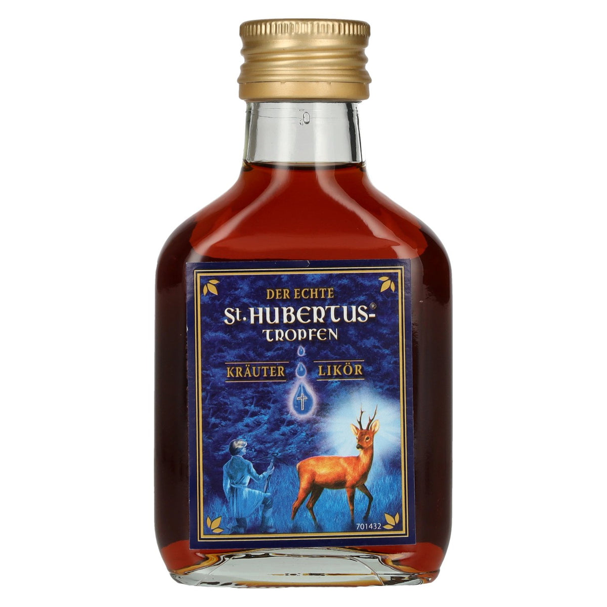 St. Hubertus Tropfen Kräuterlikör 30% Vol. 12x0,1l