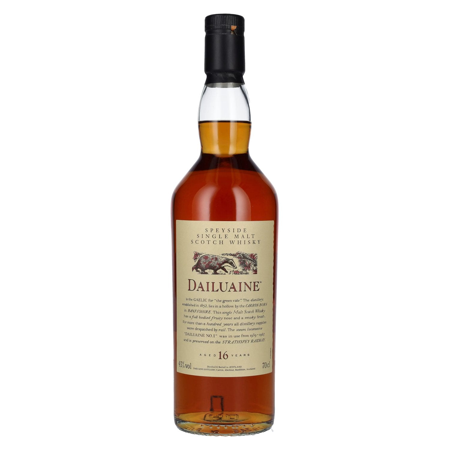 Dailuaine 16 Years Old FLORA &amp; FAUNA Speyside Single Malt 43% Vol. 0,7l