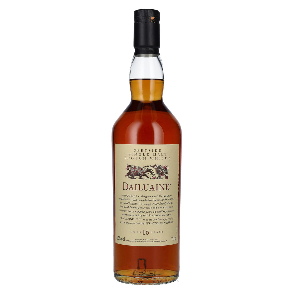Dailuaine 16 Years Old FLORA &amp; FAUNA Speyside Single Malt 43% Vol. 0,7l