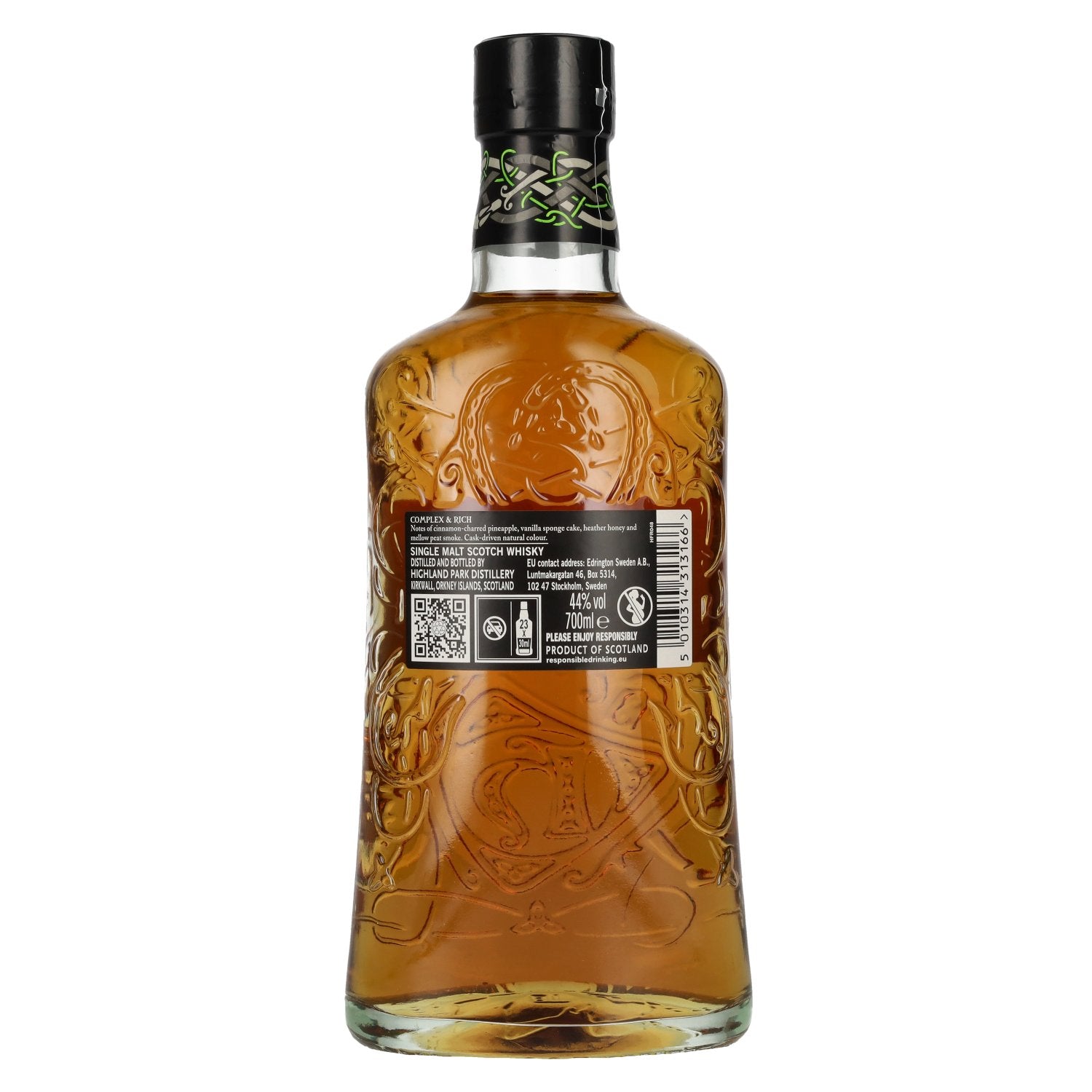 Highland Park 15 Years Old VIKING HEART 44% vol. 0,7l