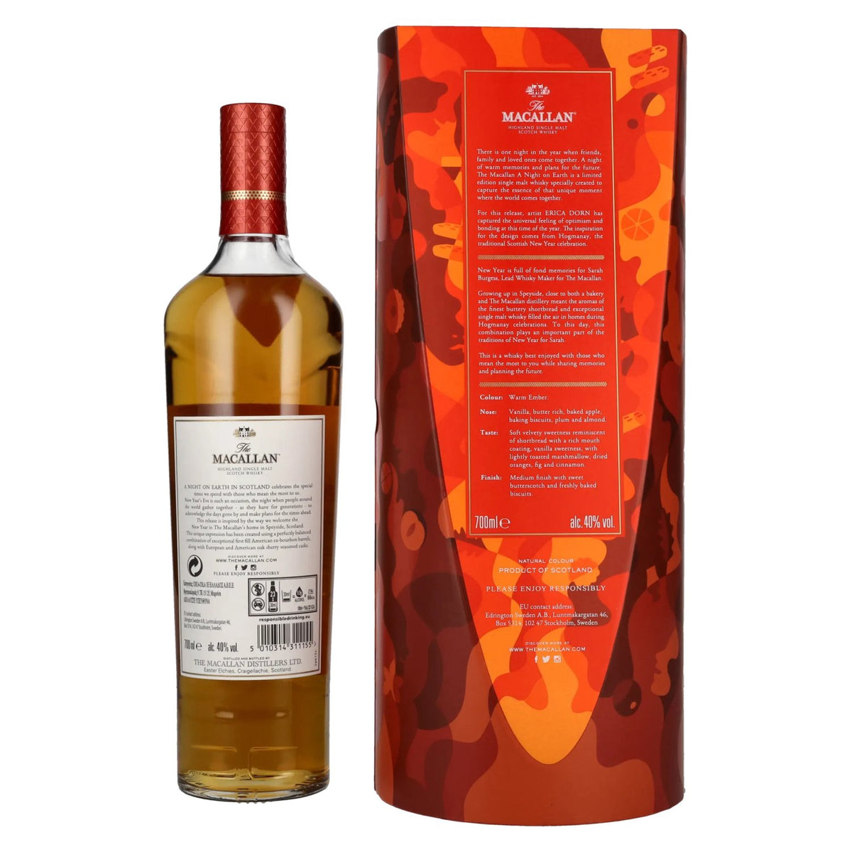 The Macallan A NIGHT ON EARTH IN SCOTLAND 2021 40% vol. 0.7 l in a gift box
