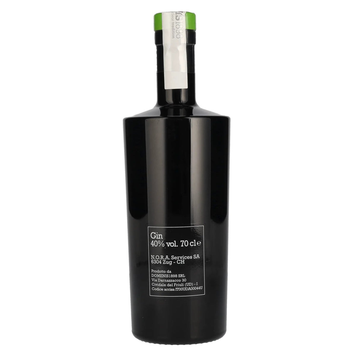 Domenis 1898 GIN NERO Bartender Edition 40% vol. 0,7 l