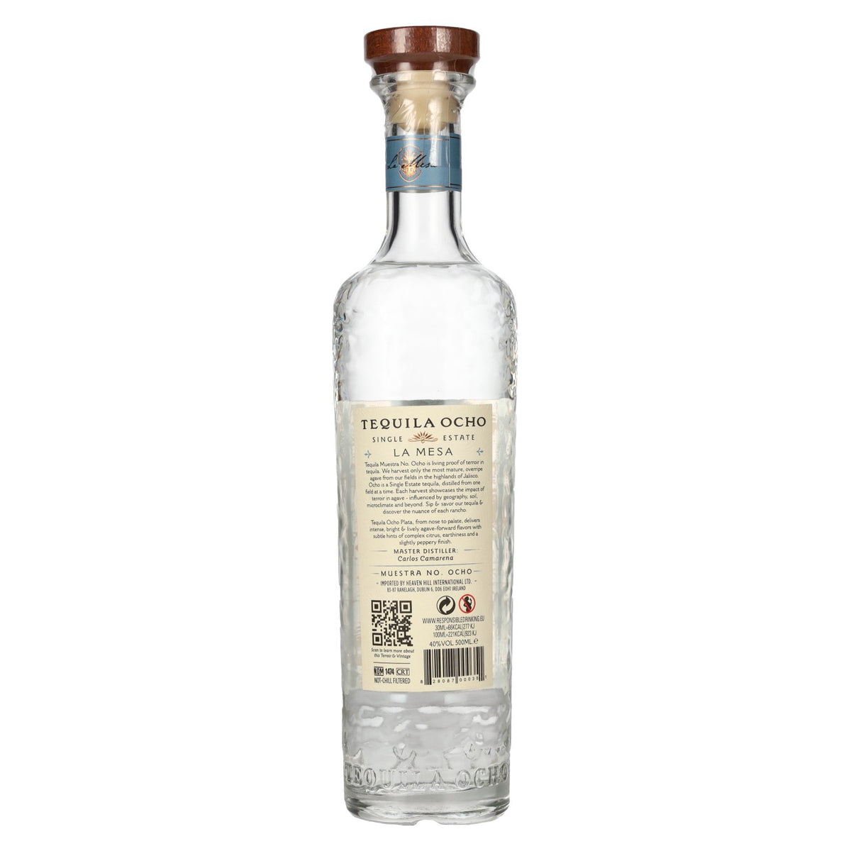 Tequila Ocho Plata LA MESA Single Estate 40 % vol. 0,5 l