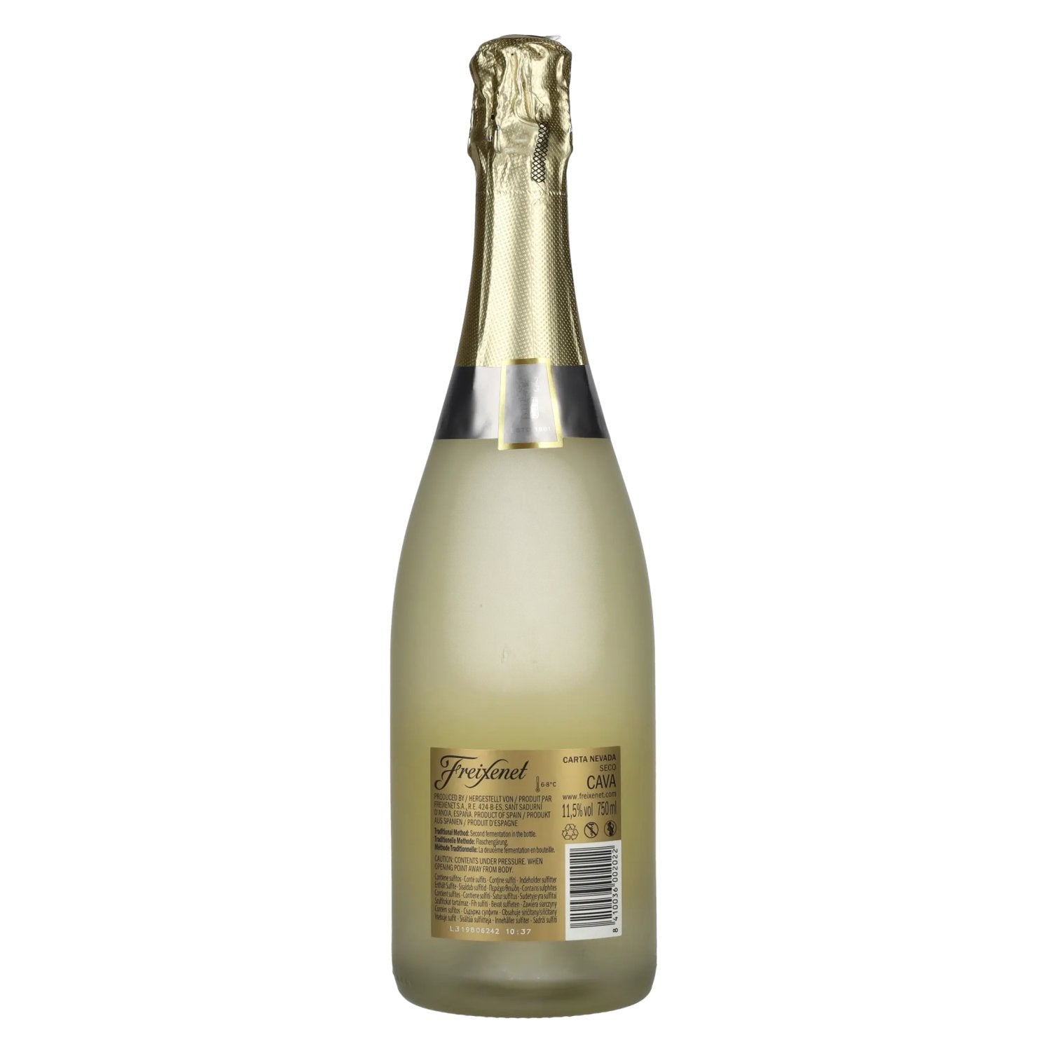 Freixenet CARTA NEVADA Premium Cava Dry 11,5% Vol. 0,75l