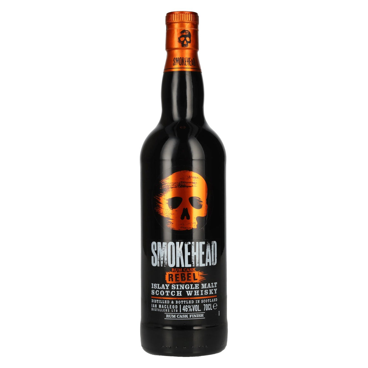 Smokehead RUM REBEL Whisky écossais single malt d'Islay 46 % vol. 0,7 l