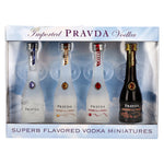 Vodka Pravda 38,1 % vol. 4 x 0,05 l