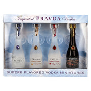 Pravda Vodka 38,1% vol. 4 x 0,05 l