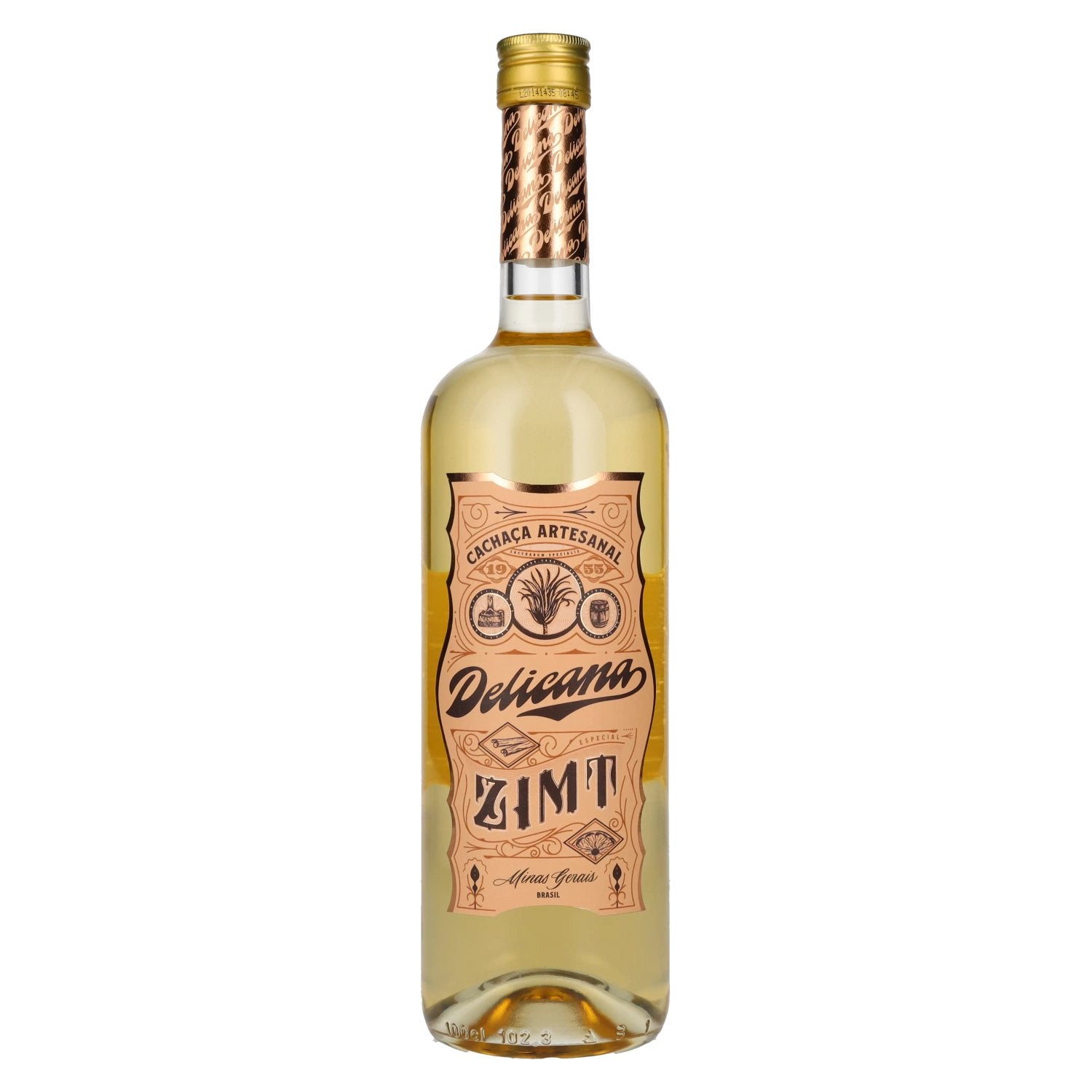 Delicana ZIMT Cachaça Artesanal Liqueur 28% vol. 1l