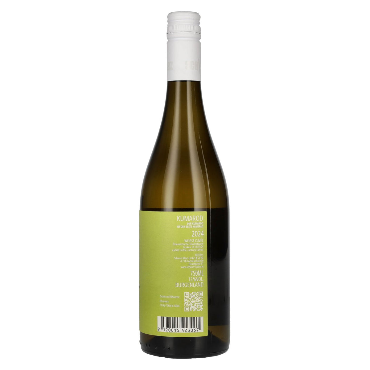 Zwart KUMAROD CUVÉE WIT 2024 13% Vol. 0,75l