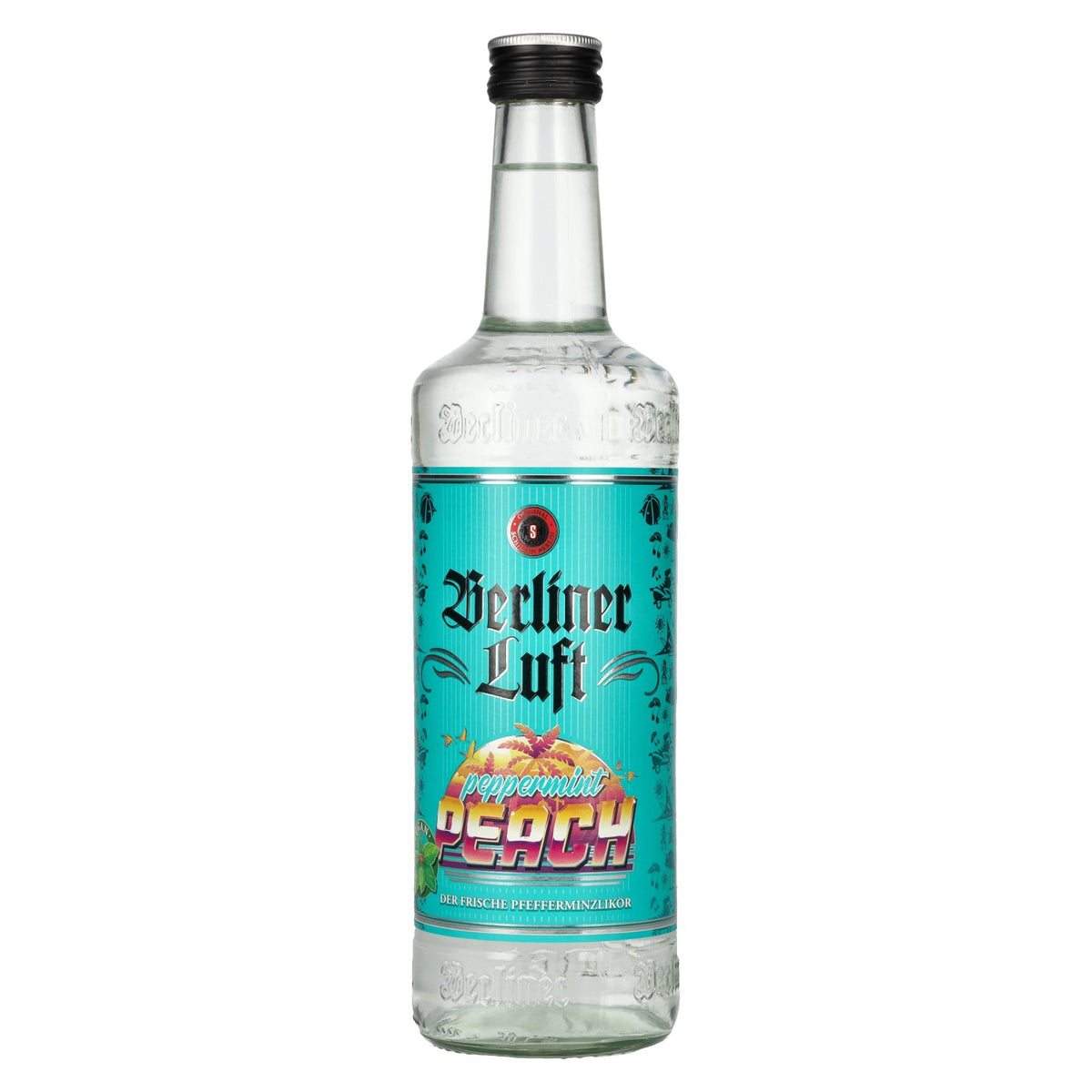 Berliner Luft PEPPERMINT PEACH La fraîcheur de la liqueur de menthe 18% vol. 0,7l