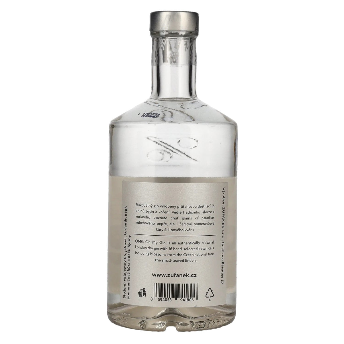 Žufánek OMG Oh My Gin 45% ABV 0.5l