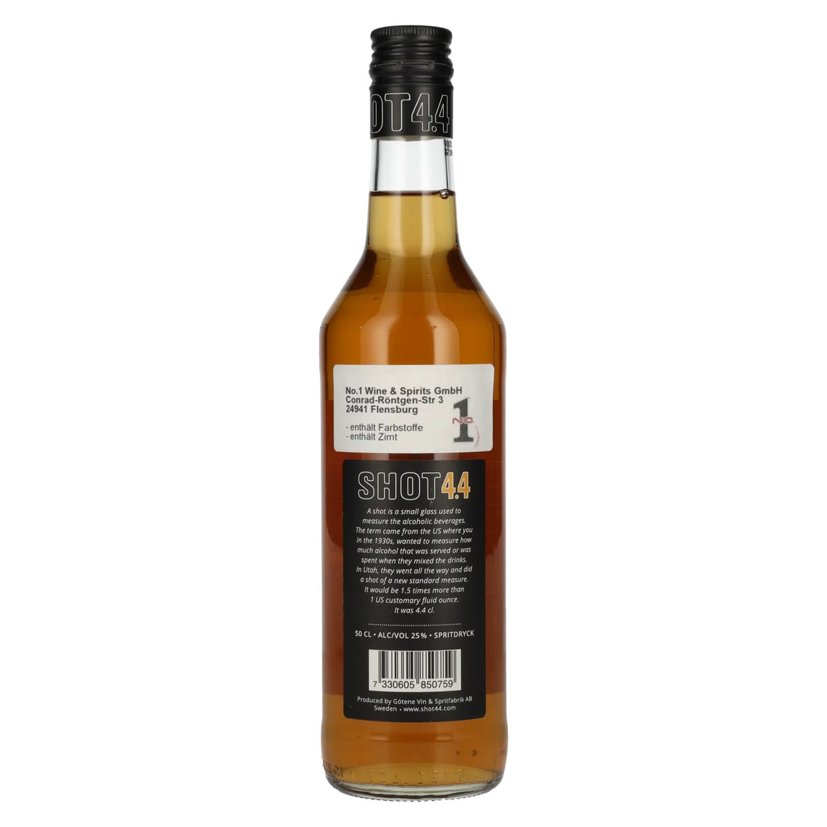 SHOT 4.4 Ginamon 25% Vol. 0,5l