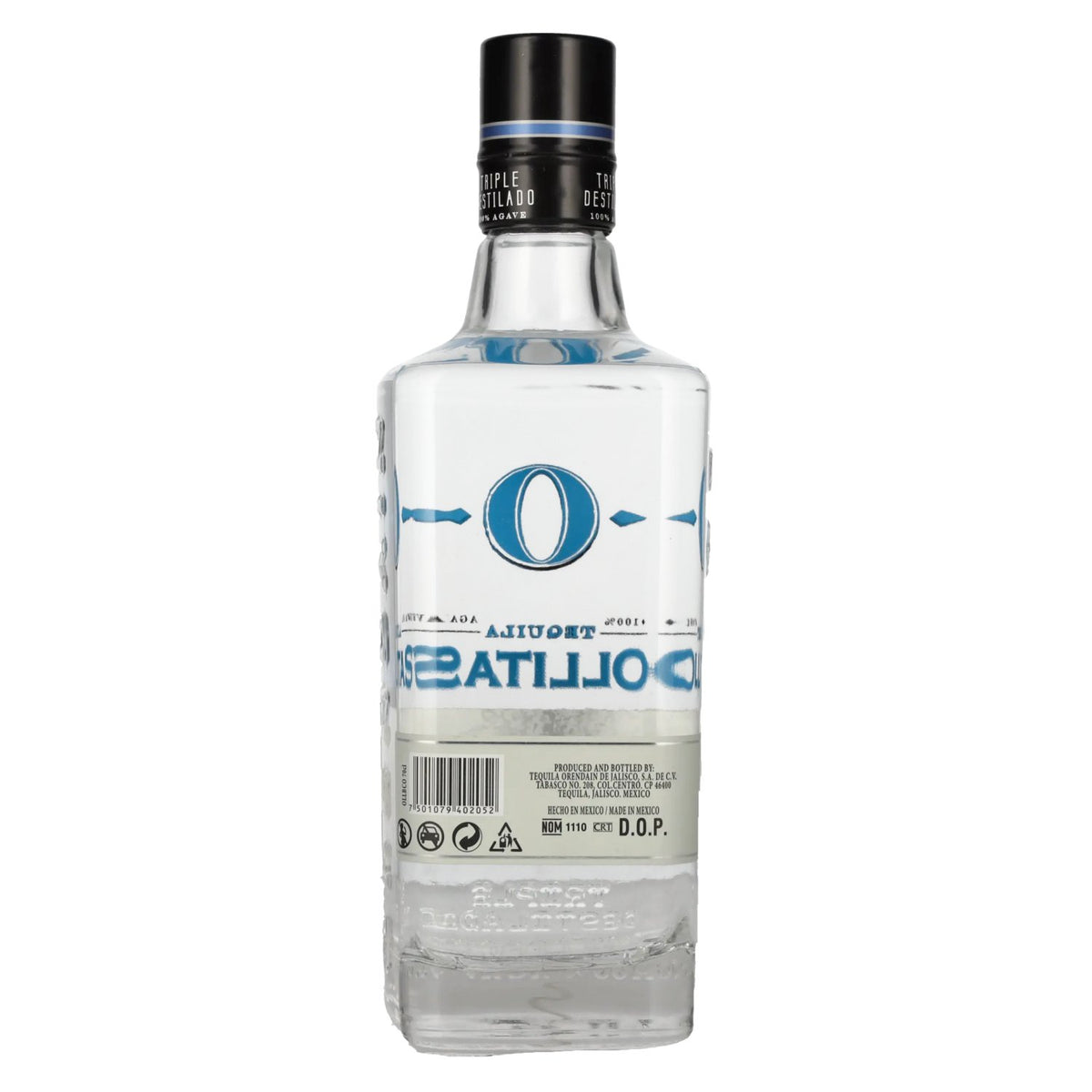 Ollitas Blanco Tequila, 100% agave, 40% vol., 0.7 l