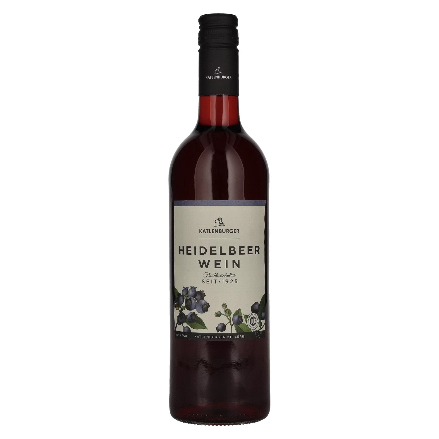 Katlenburger blueberry wine 8,5% Vol. 0,75l