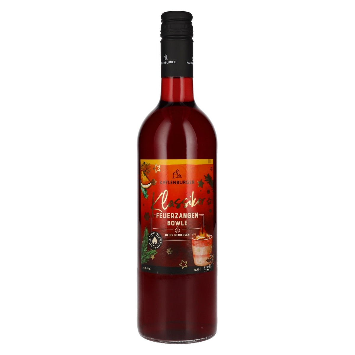 Katlenburger KLASSIKER Feuerzangen Bowle 9 % vol. 0,75 l