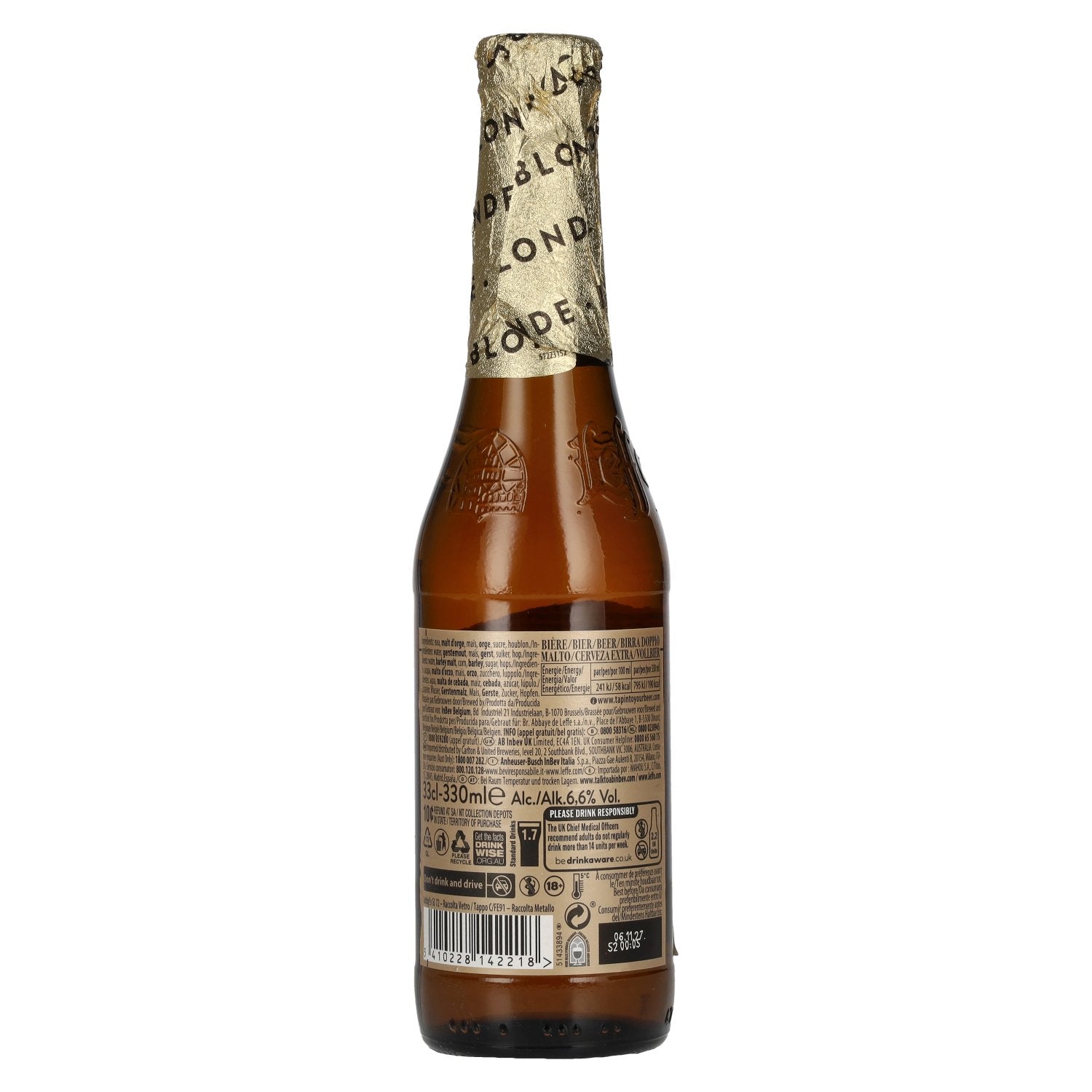 Leffe Blonde 6,6 % vol. 0,33 l