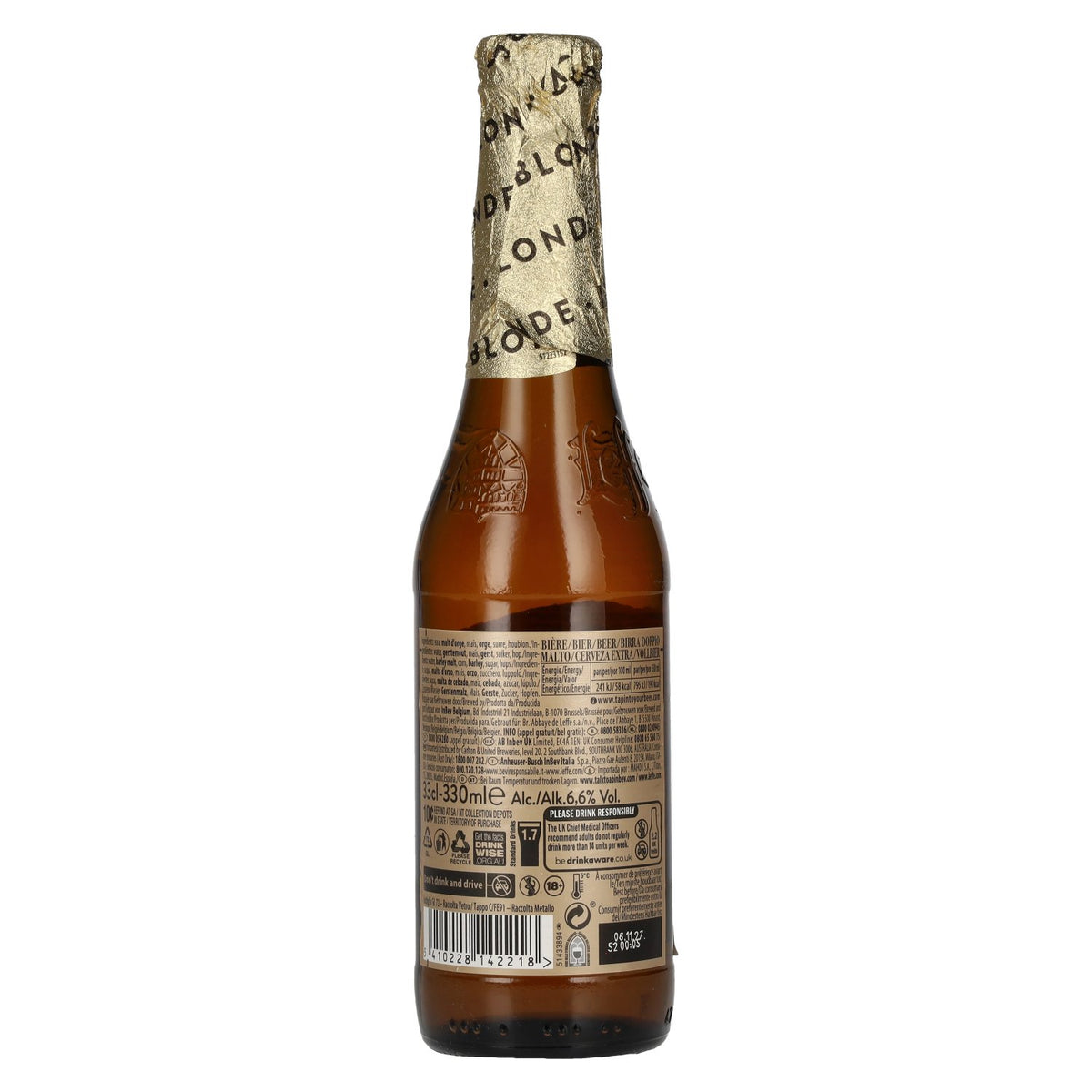 Leffe Blonde 6.6% ABV 0.33l