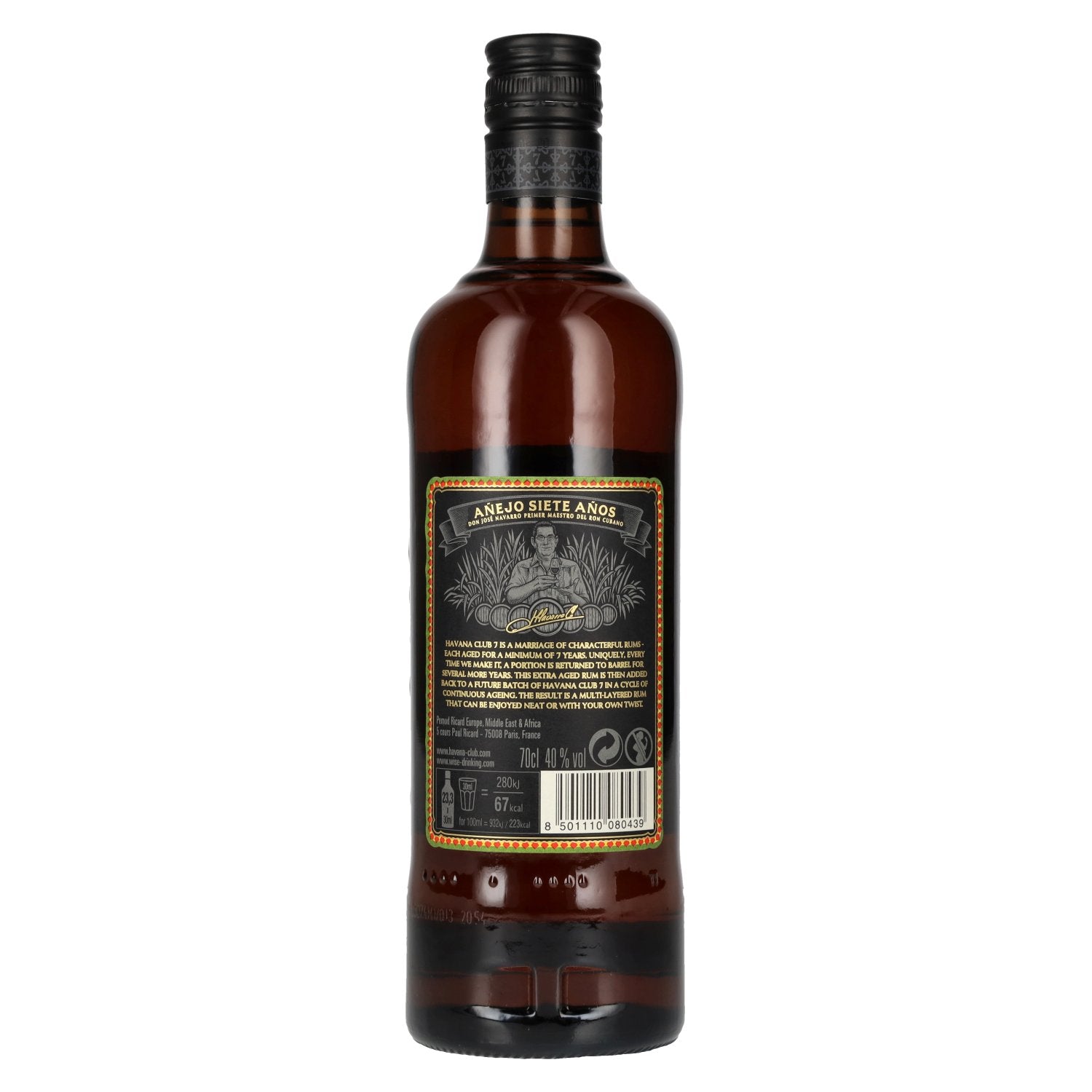 Havana Club Añejo 7 Años 40% Vol. 0,7l