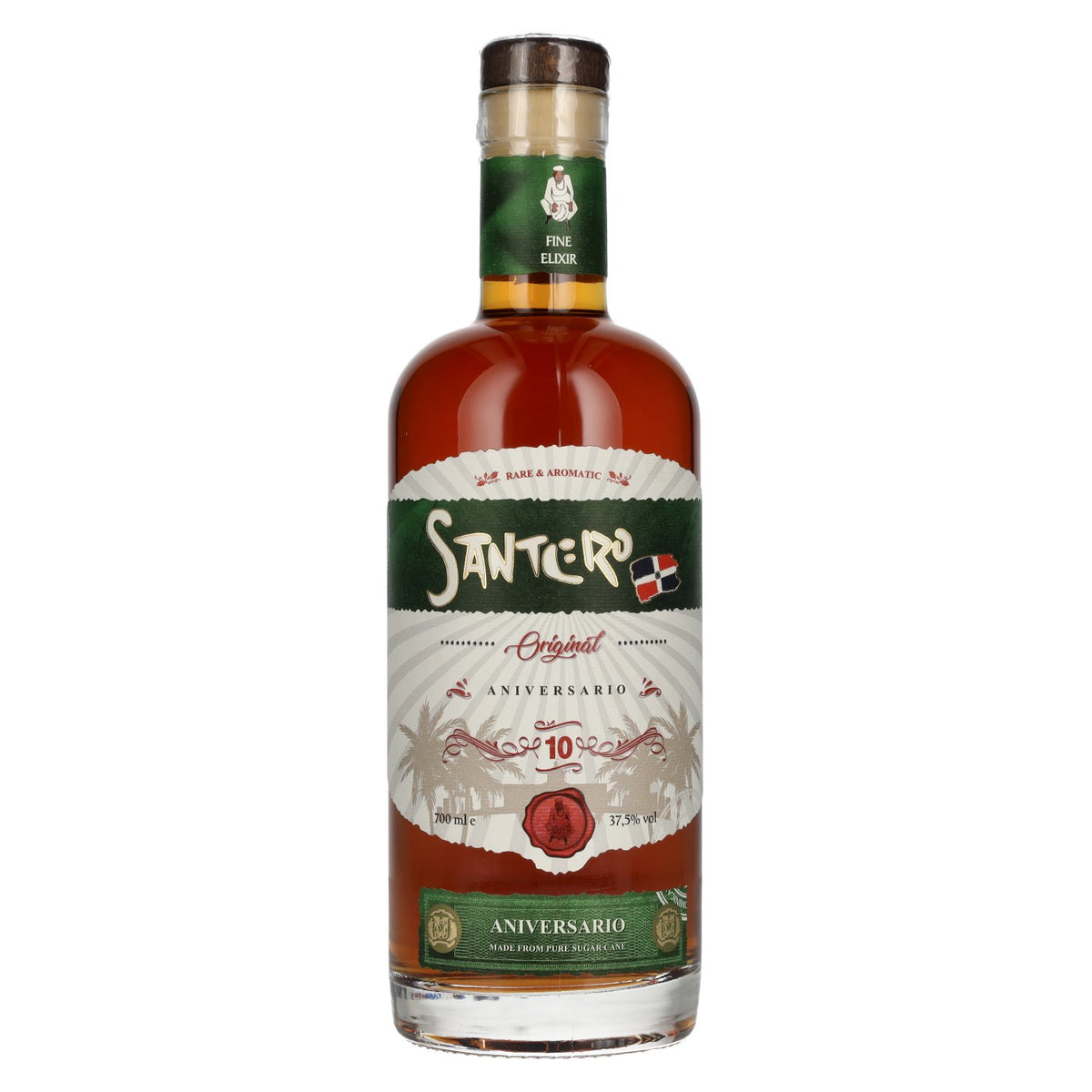 Santero 10-Year-Old Anniversario Rum 37.5% vol. 0.7l