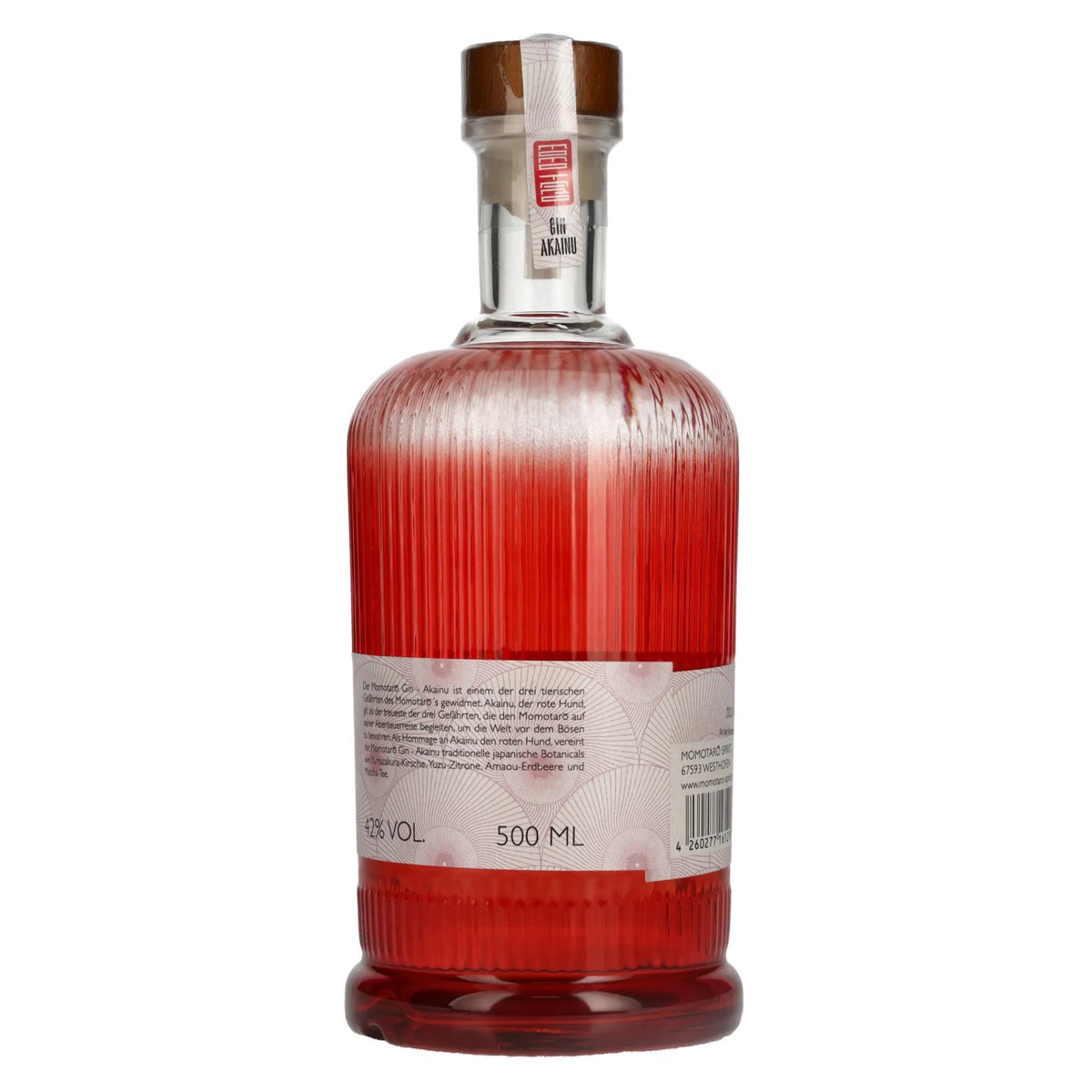 Momotarō Akainu Gin 42% ABV 0.5l