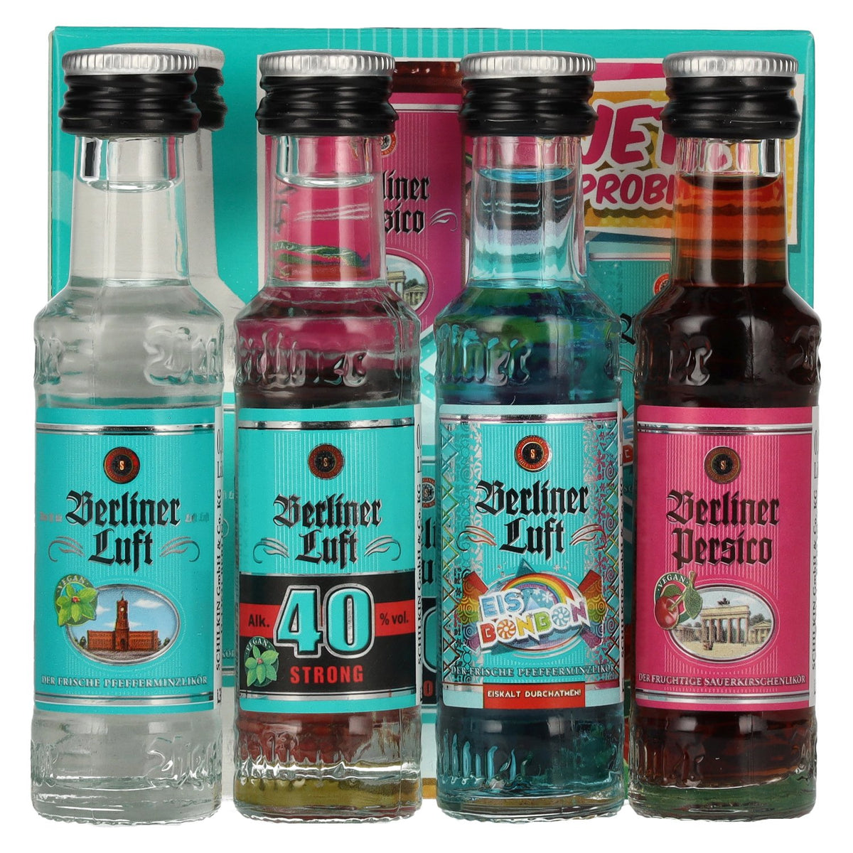 Berliner Luft Special Box 23% Vol. 4x0,02l in geschenkverpakking