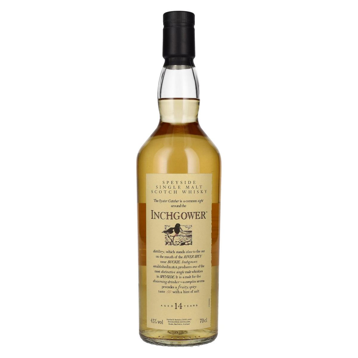 Inchgower 14 Years Old FLORA &amp; FAUNA Speyside Single Malt 43% vol. 0.7 l