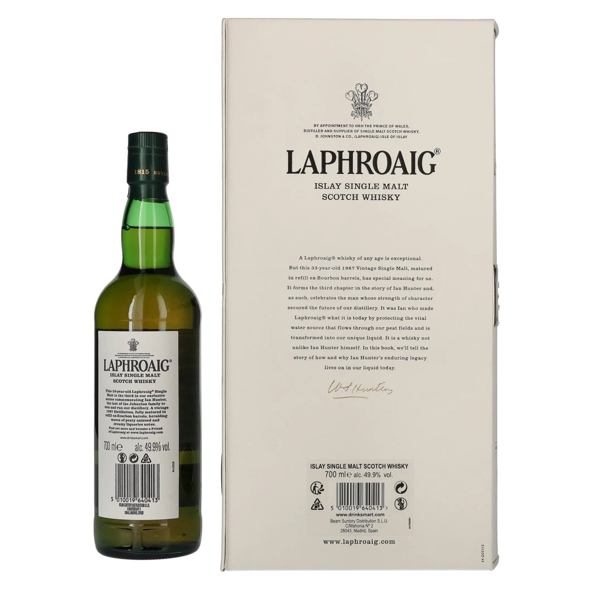 Laphroaig 33 Years Old: The Ian Hunter Story, Book 3 – Source Protector Limited Edition, 49.9% vol., 0.7l, in a gift box