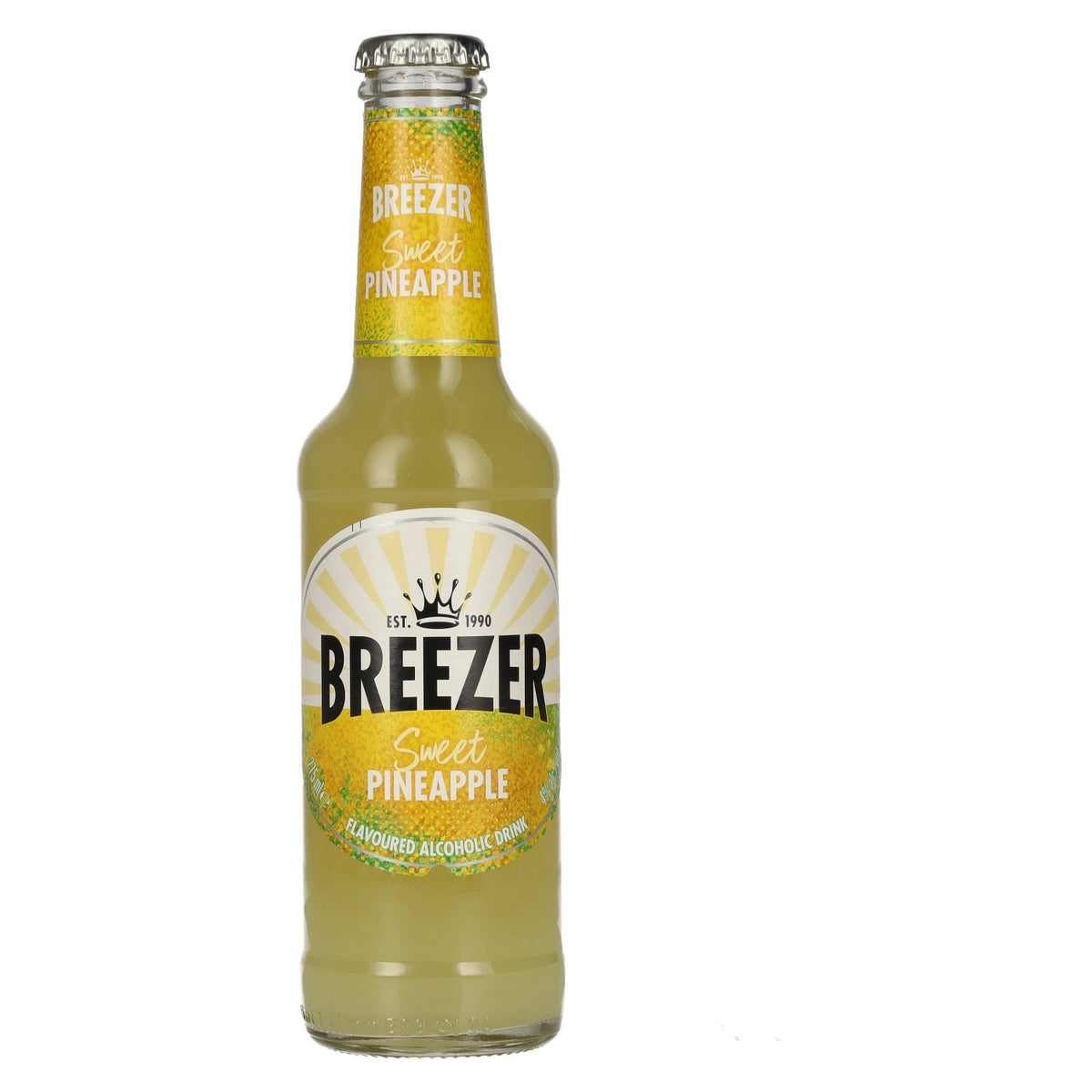 Bacardi Breezer Sweet Pineapple 4% vol. 12 x 0,275 l