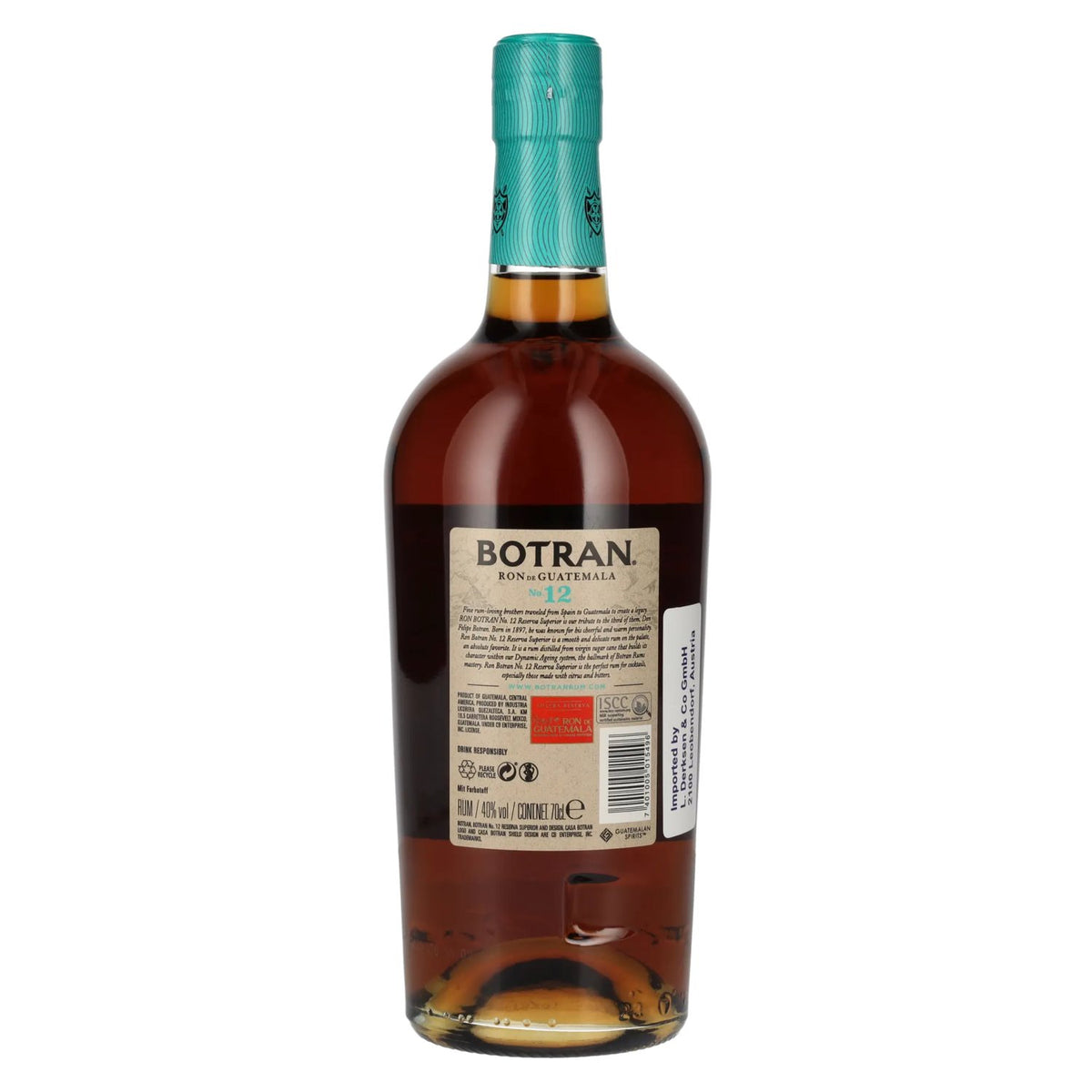 Botran Ron de Guatemala No. 12 Reserva Superior 40% Vol. 0,7l