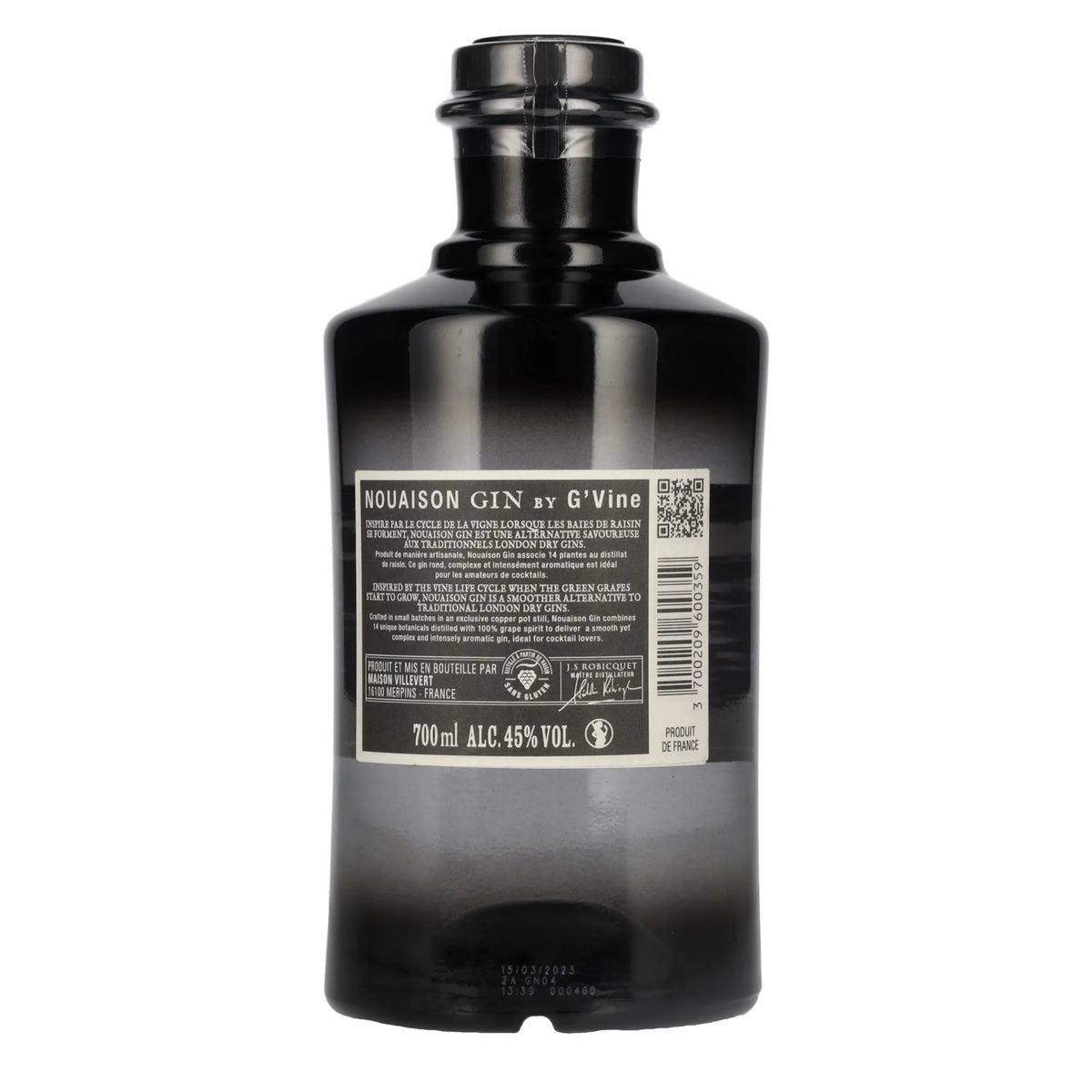 G'Vine Gin de France NOUAISON 45% vol. 0,7 l