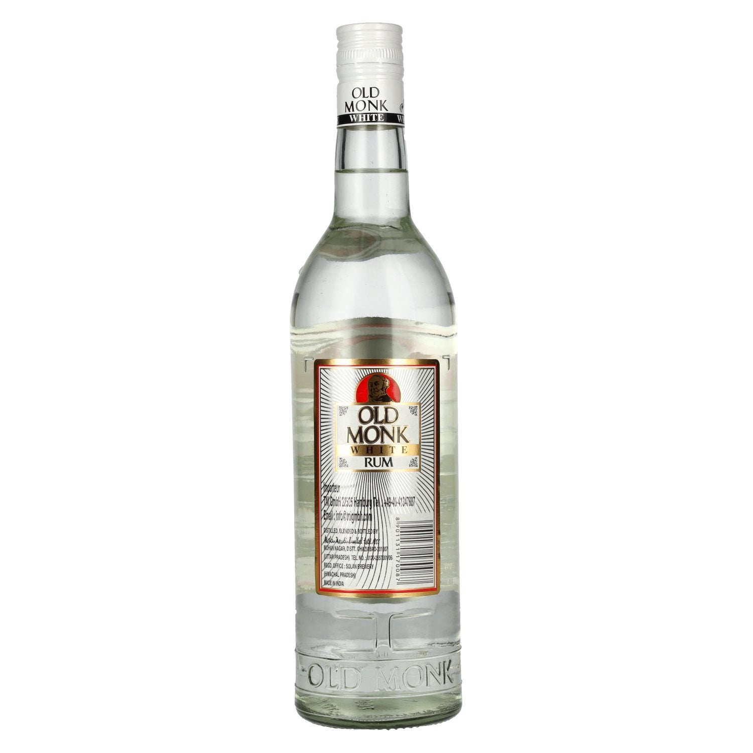 Old Monk WHITE Rum 37,5% Vol. 0,7l