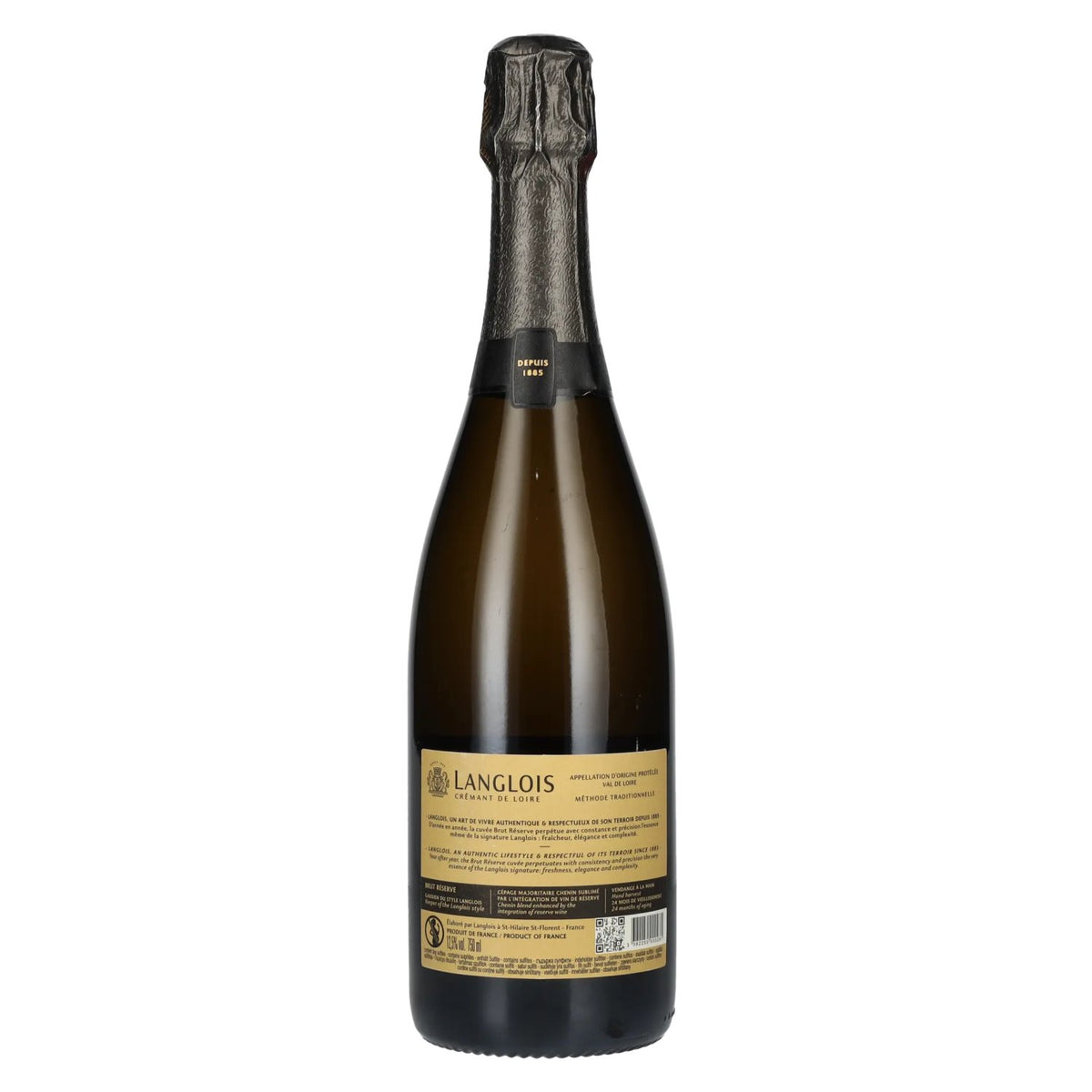 Langlois Crémant de Loire Brut Réserve 12.5% ABV 0.75l