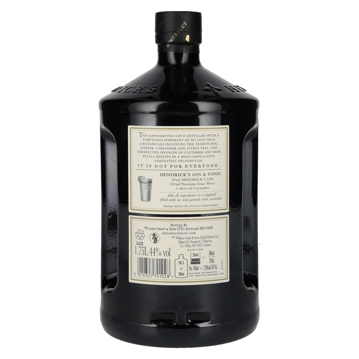 Hendrick's Gin 44 % vol. 1,75 l