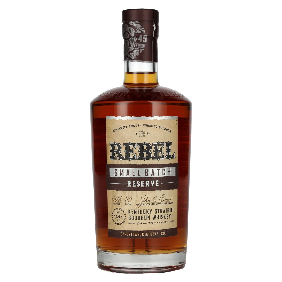 Rebel Small Batch Reserve Kentucky Straight Bourbon Whiskey 55% Vol. 0,7l