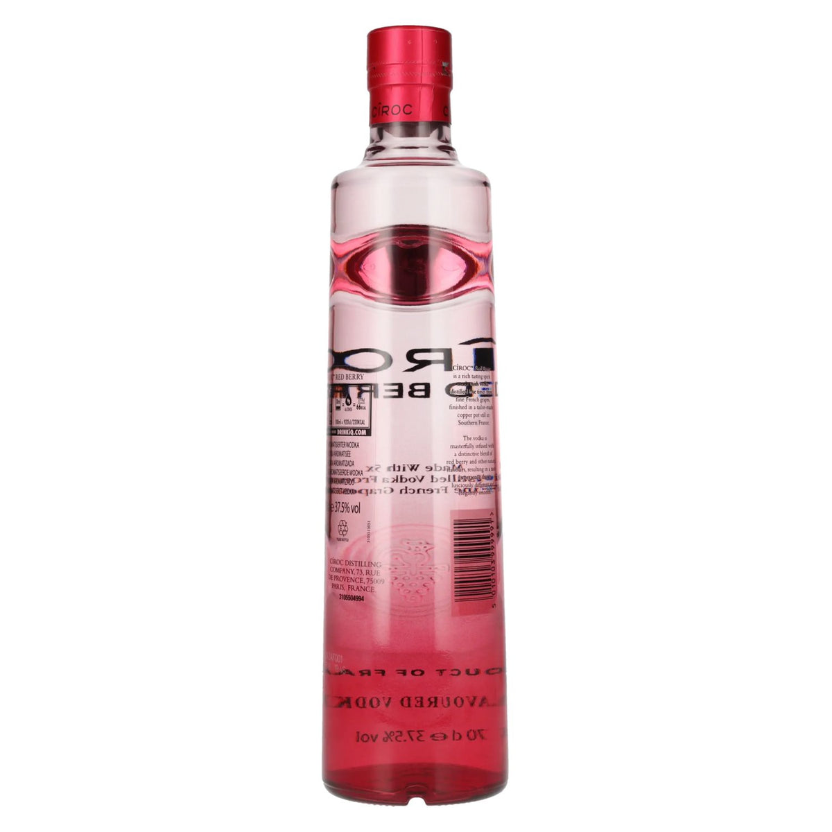 Cîroc RED BERRY Flavoured Vodka 37,5% Vol. 0,7l