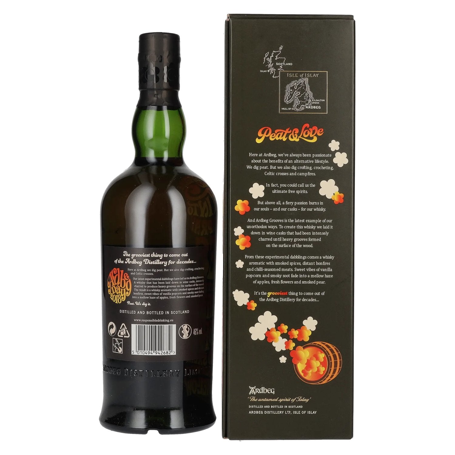 Ardbeg GROOVES Islay Single Malt Limited Edition 46% Vol. 0,7l en boîte cadeau
