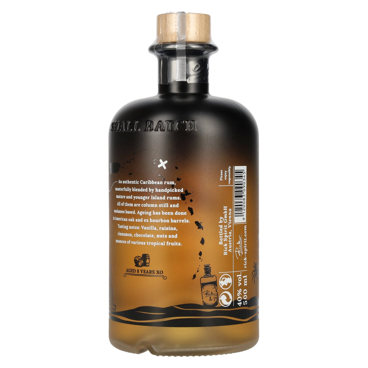 Rick Caribbean XO 8 Years Old Smooth Rum 40% Vol. 0,5l